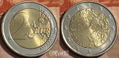Финляндия 2 евро 2015 года, KM# 233, 468s-685