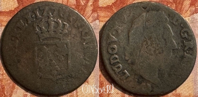 Франция 1/2 соль 1770 г., гнутая, KM# 544, 284s-028 ♛