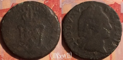 Франция 1 соль 1766-1774 г., KM# 545, 435-109