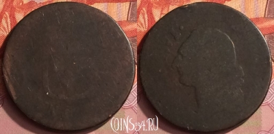 Франция 1 соль 1777-1791 гг., KM# 578, 217o-024