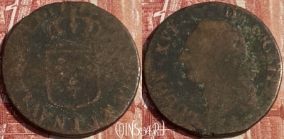 Франция 1 соль 1777-1791 года, KM# 578, 404p-060 ♛