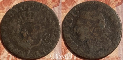 Франция 1/2 соль 1777-1791 года, KM# 586, 498р-067 ♛