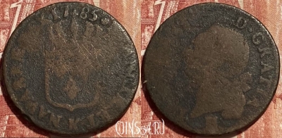 Франция 1 соль 1785 года K, KM# 578, 374q-083 ♛