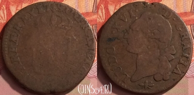 Франция 1 соль 1790 года, KM# 578, 217o-057
