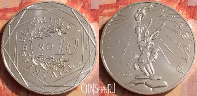 Франция 10 евро 2015 года Ag, KM# 2280, 401o-152 ♛