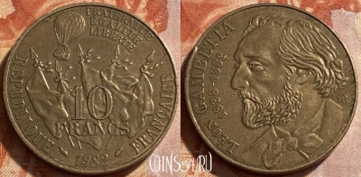 Франция 10 франков 1982 года, KM# 950, 492р-144 ♛