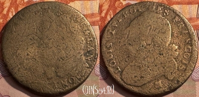 Франция 12 денье 1791-1793 года, KM# 600, 387s-058 ♛