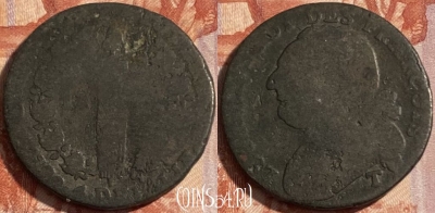Франция 12 денье 1791-1793 гг., KM# 600, 498р-042 ♛