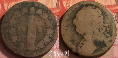 Франция 12 денье 1792 года, KM# 600, 217o-072 ♛