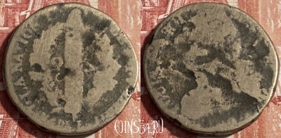 Франция 2 соля 1791-1793 года, KM# 603, 405p-025 ♛