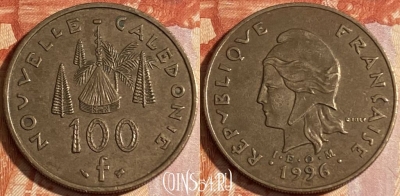 Французская Полинезия 100 франков 1996 г., 154r-043 ♛