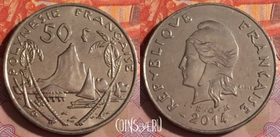 Французская Полинезия 50 франков 2014 года, 066f-042