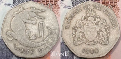 Гамбия 1 даласи 1998 года, KM 59, 117-134
