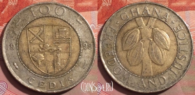 Гана 100 седи 1999 года, KM# 32, 234a-091