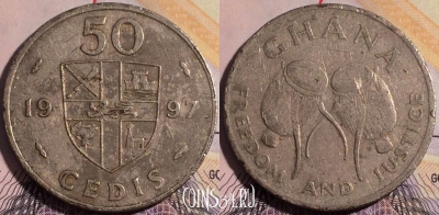 Гана 50 седи 1997 года, KM# 31a, 179a-047