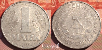 Германия (ГДР) 1 марка 1977 года, KM# 35.2, 078b-100