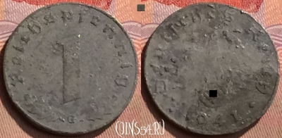 Германия (Третий рейх) 1 рейхспфенниг 1941 г. G, 428-043