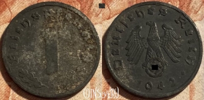 Германия (Третий рейх) 1 рейхспфенниг 1942 A, 494р-086
