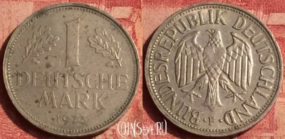 Германия 1 марка 1973 года F, KM# 110, 384o-024