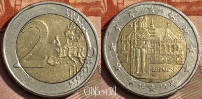 Германия 2 евро 2010 A, KM# 285, 467s-681