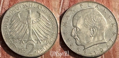Германия 2 марки 1971 J, KM# 116, 124s-034