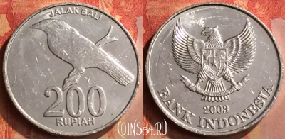 Индонезия 200 рупий 2003 года, KM# 66, 105n-078