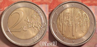 Испания 2 евро 2010 года, KM# 1152, UNC, 114k-096