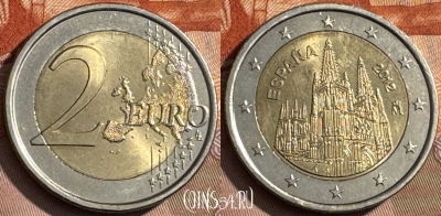 Испания 2 евро 2012 года, KM# 1254, 467s-662
