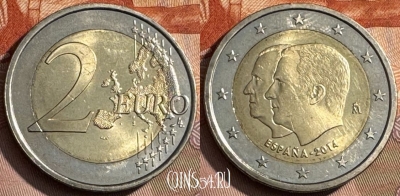 Испания 2 евро 2014 года, KM# 1325, 467s-656