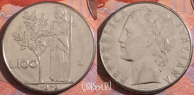 Италия 100 лир 1979 года, KM# 96.1, a102-143