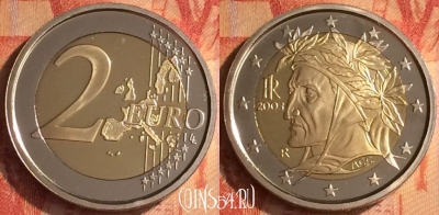 Италия 2 евро 2003 года, KM# 217, PROOF, 500o-044