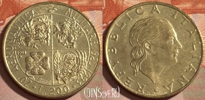 Италия 200 лир 1993 года, KM# 155, 489р-078