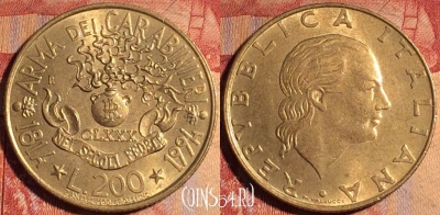 Италия 200 лир 1994 года, KM# 164, 163a-027