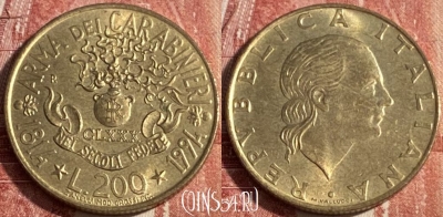 Италия 200 лир 1994 года, KM# 164, 258r-063