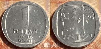 Израиль 1 новая агора 1980 года, KM# 106, 500р-007