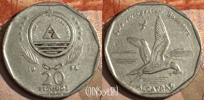 Кабо-Верде 20 эскудо 1994 года, KM# 30, 207t-038 ♛