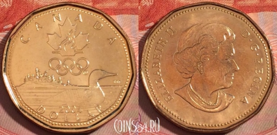 Канада 1 доллар 2004 года, KM# 495, UNC, 276-061