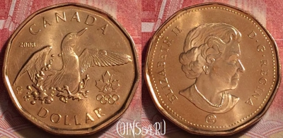 Канада 1 доллар 2008 года, KM# 495, UNC, 247j-046