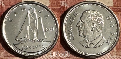 Канада 10 центов 2023 года, 501s-129