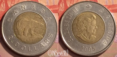 Канада 2 доллара 2005 года, KM# 496, 425-052
