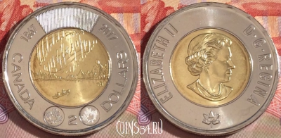 Канада 2 доллара 2017 года, UNC, 268-020