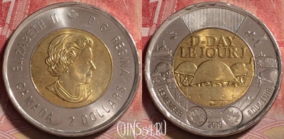 Канада 2 доллара 2019 года, UNC, 247j-144