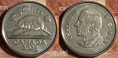 Канада 5 центов 2023 года, 501s-110