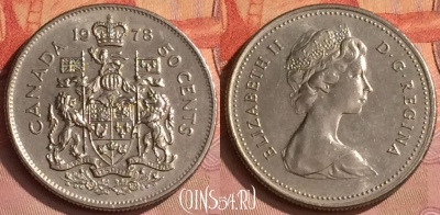 Канада 50 центов 1978 года, KM# 75.3, 288o-038