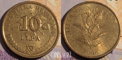 Хорватия 10 лип 2006 года, редкая, KM# 16, 181a-032