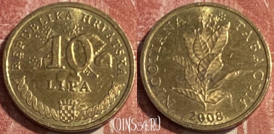 Хорватия 10 лип 2008 г., редкая, KM# 16, 077s-098