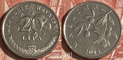 Хорватия 20 лип 2013 года, KM# 7, 340r-082