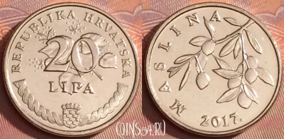 Хорватия 20 лип 2017 года, KM# 7, 304l-012