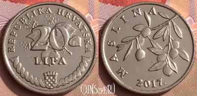 Хорватия 20 лип 2017 года, KM# 7, 448-025