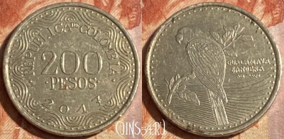 Колумбия 200 песо 2017 года, KM# 297, 294r-082